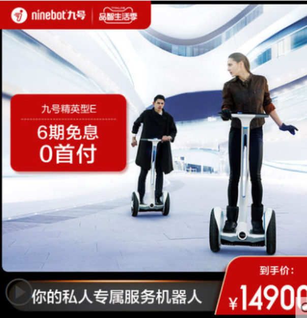 成人通用平衡车Ninebot双轮
