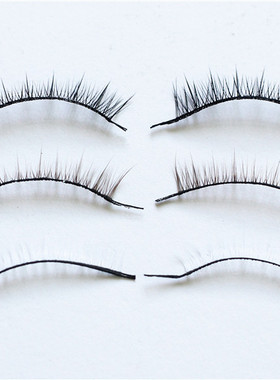 J03 BJD娃娃睫毛1/346分改妆玩偶用配件娃娃棕黑白色盒装睫毛 P14