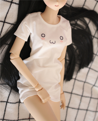 BJD娃娃日常原宿上衣T恤MDD衣服