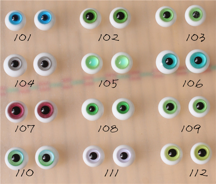 眼睛关节玩偶黄色bjd娃娃