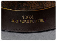 The original Western-style wide-brimmed cowboy hat, Tibetan-style hat, men's and women's top hats, and pure wool riding hat of the same style as the American TV series Yellowstone thumbnail 6