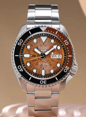 精工男指针复古SEIKO5
