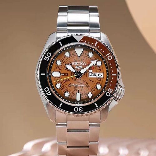 精工男指针复古SEIKO5
