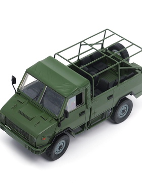 原厂依维柯模型1:24南京依维柯军车NJ2046越野车模型合金