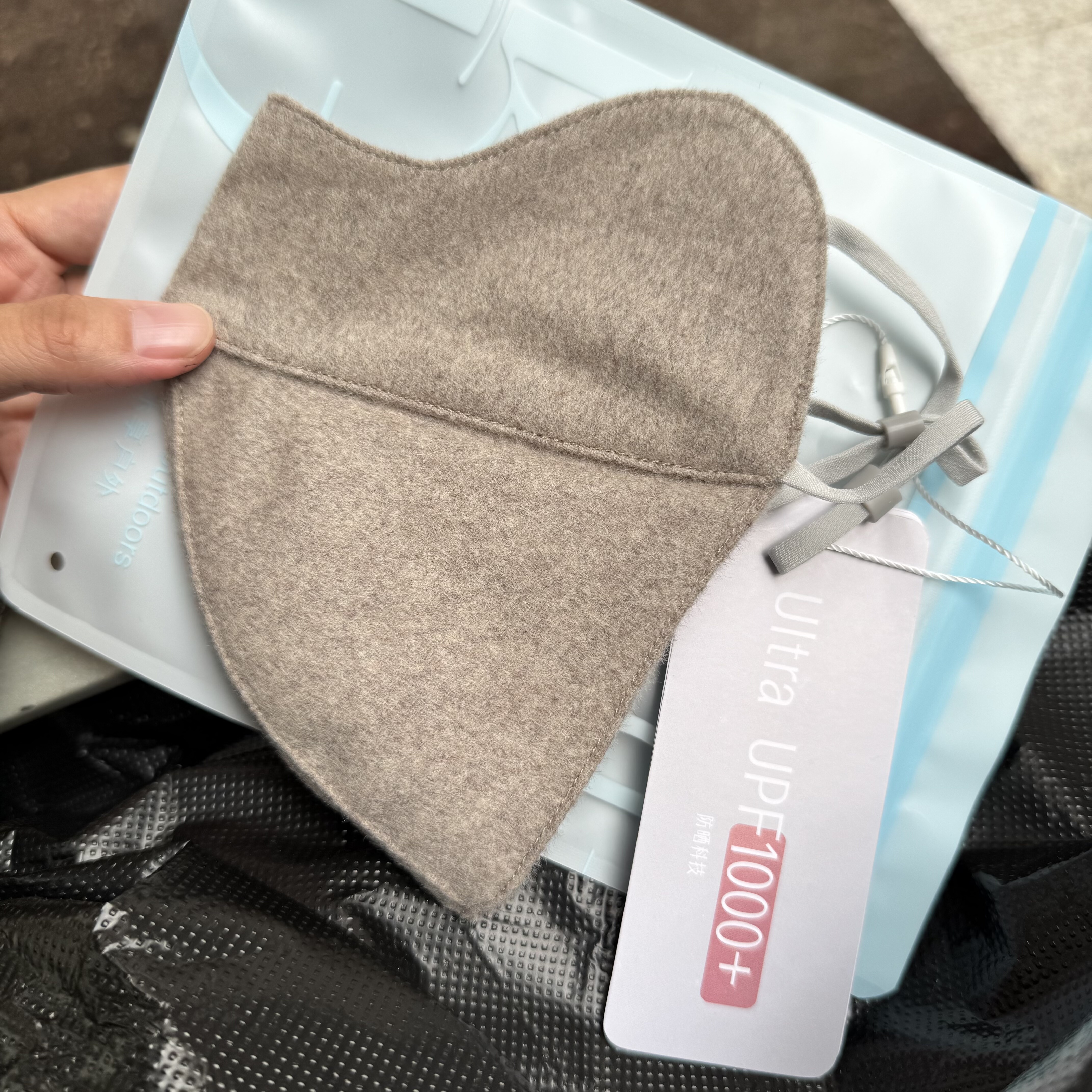 真丝口罩桑蚕丝防紫外线遮阳脸罩新款夏季透气面罩