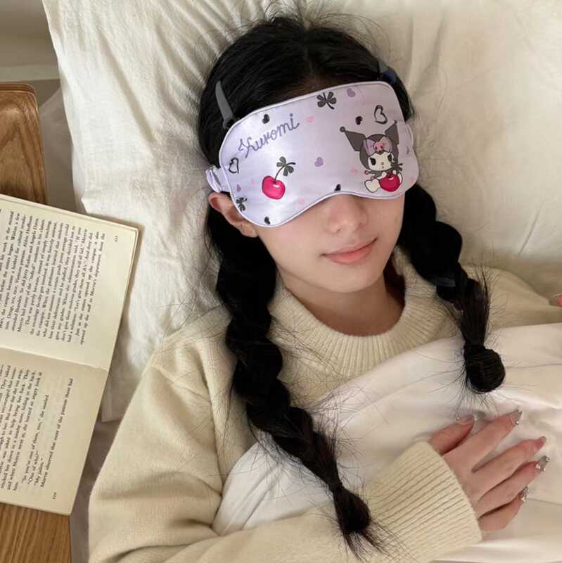 睡眠玉桂狗舒适透气儿童眼罩可爱图片