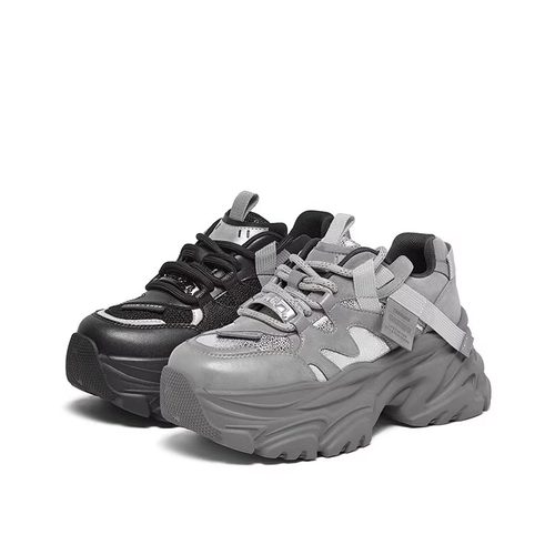 Teenmix/天美意厚底增高老爹鞋