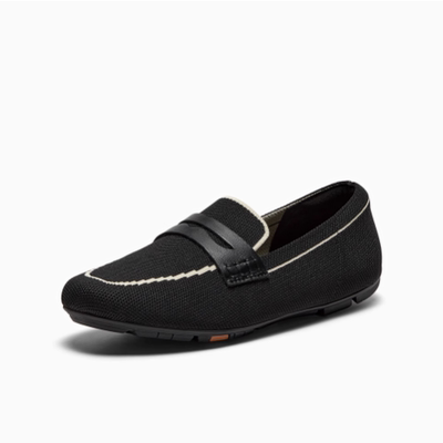 BATA/拔佳软底百搭一脚蹬乐福鞋