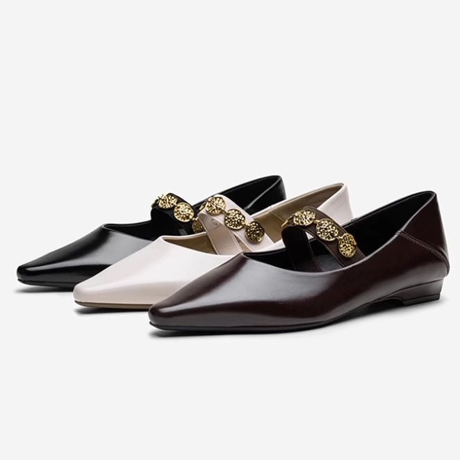 专柜正品百思图2025秋款女鞋一脚蹬玛丽珍鞋尖头浅口单鞋B1095CQ5,女鞋,玛丽珍鞋,淘宝优惠券,粉丝福利购,淘宝优惠卷