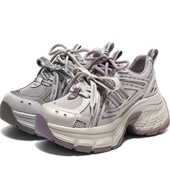 Belle/百丽女鞋蓝鲸高帮老爹鞋