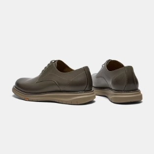 BATA拔佳商务通勤牛津软底德比鞋