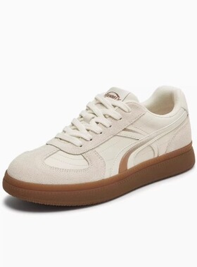 专柜正品天美意2025秋款女鞋平底复古德训鞋休闲运动板鞋CEL21CM5