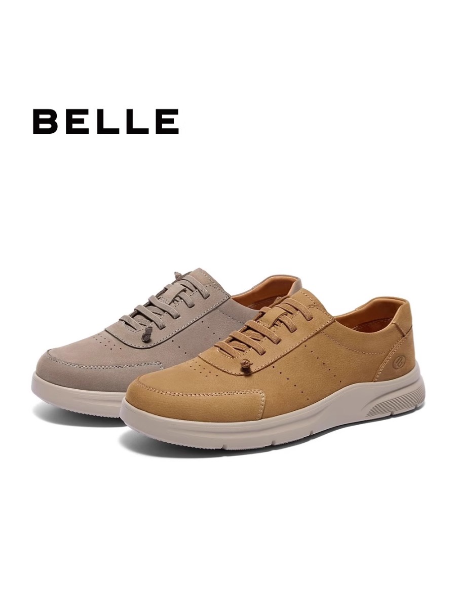 Belle/百丽休闲皮鞋商务皮鞋