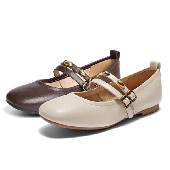 专柜正品百丽2025秋款女鞋芭蕾风玛丽珍鞋蛋卷鞋平底单鞋E1V1DCQ5,女鞋,玛丽珍鞋,淘宝优惠券,粉丝福利购,淘宝优惠卷