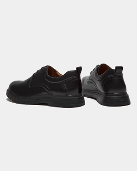 BATA/拔佳厚底英伦商务休闲皮鞋