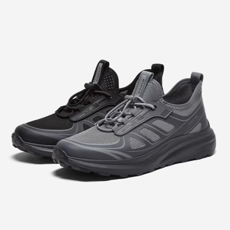 BATA/拔佳男厚底透气运动休闲鞋