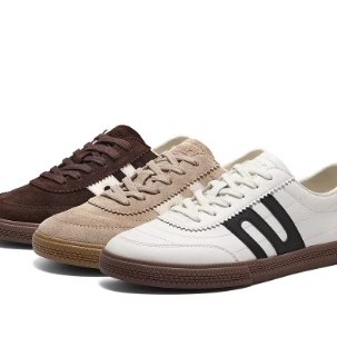 专柜正品百丽2026春新款男鞋阿甘跑道德训鞋薄底休闲板鞋A2304AM6,流行男鞋,德训鞋,淘宝优惠券,粉丝福利购,淘宝优惠卷