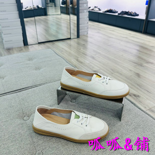 4WG04 专柜正品 森达2023秋户外小白鞋 女舒适行走平底休闲鞋 CA3