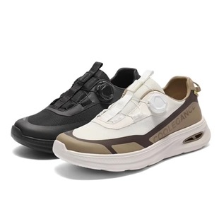 网面运动鞋 专柜正品 厚底休闲户外健步鞋 男鞋 A1959BM5 百丽2025夏款