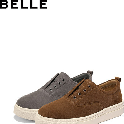 Belle/百丽男鞋一脚蹬休闲板鞋
