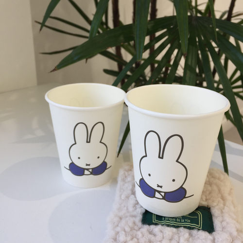 纸杯纸杯透明可爱加厚