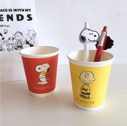INS同款史努比查理纸杯
