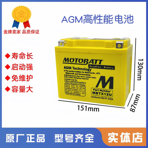 MG12-BS-C无极650DS DS900X 650R LX650 CR9隆鑫摩托车电瓶电池