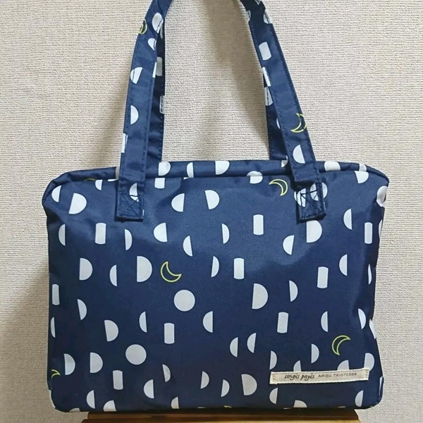 日本杂志附录 ADIEU TRISTESSE蓝色夜空柄波士顿包单肩包手提包