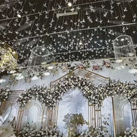 Свадебная человеческая птица Yaki Flying Bird Beauty Chen Sky Sky Подвесной потолок Crystal Hotel потолок декоративные капли воды