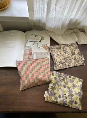 OneBlueNook 丨限量款 日系复古轻薄 收纳包化妆包布袋