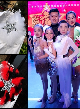 胸花羽毛夸张男女胸针