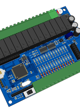 兼容三菱西门子PLC控制器 S7-200国产工控板可代替CPU224XP
