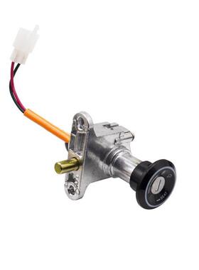 雷霆王电动车电源套锁电摩电门锁防盗开坐垫曲型钥匙开关适用