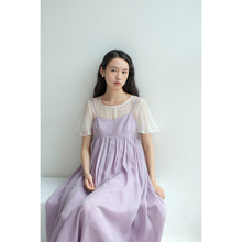 YuanYin夏复古白色打底衫ins小众法式赫本chic罩衫优雅真丝上衣女