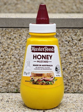 澳洲进口每食富蜂蜜芥末酱蜜汁芥末汉堡肉片调味酱HONEY MUSTARD