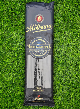 墨鱼汁意大利面条弹牙意面无添加轻食意粉LA MOLISANA SPAGHETTI