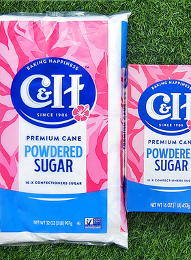 美国烘焙超细糖粉翻糖蛋糕饼干装饰面包糖霜白糖SUGAR POWDERED