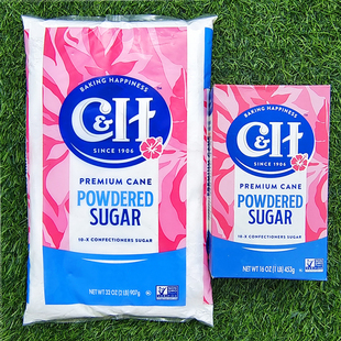 美国烘焙超细糖粉翻糖蛋糕饼干装饰面包糖霜白糖SUGAR POWDERED