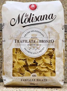 茉莉莎娜蝴蝶形意大利面蝴蝶结意面意粉MOLISANA FARFALLE RIGATE