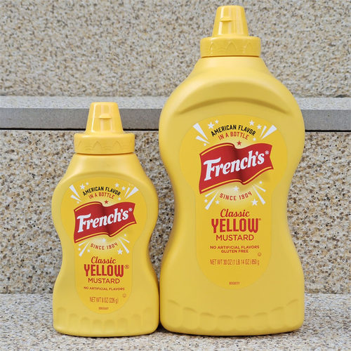 旗牌经典黄芥末酱热狗肠调味酱