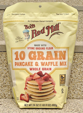 松饼粉华夫饼粉烘焙用粉石磨面粉铜锣烧预拌粉PANCAKE WAFFLE MIX