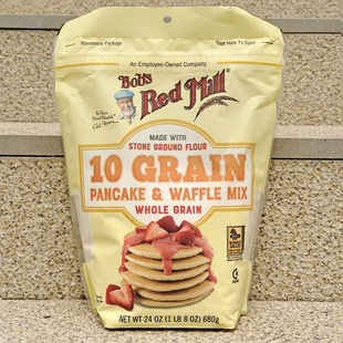 松饼粉华夫饼粉烘焙用粉石磨面粉铜锣烧预拌粉PANCAKE WAFFLE MIX