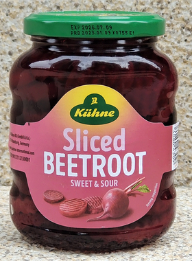 德国冠利红菜头片甜菜根KUHNE SLICED BEETROOT FINE VEGETABLES