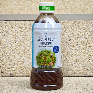 dressing 丘比沙拉汁和风口味0脂肪蔬菜鱼肉虾类色拉调味酱salad