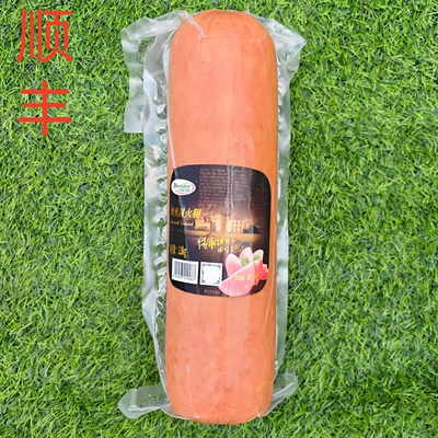 烟熏圆火腿熏煮火腿已熟即食肉片