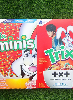 通用磨坊水果味玉米泡芙香甜早餐麦片General Mills Trix Cereal