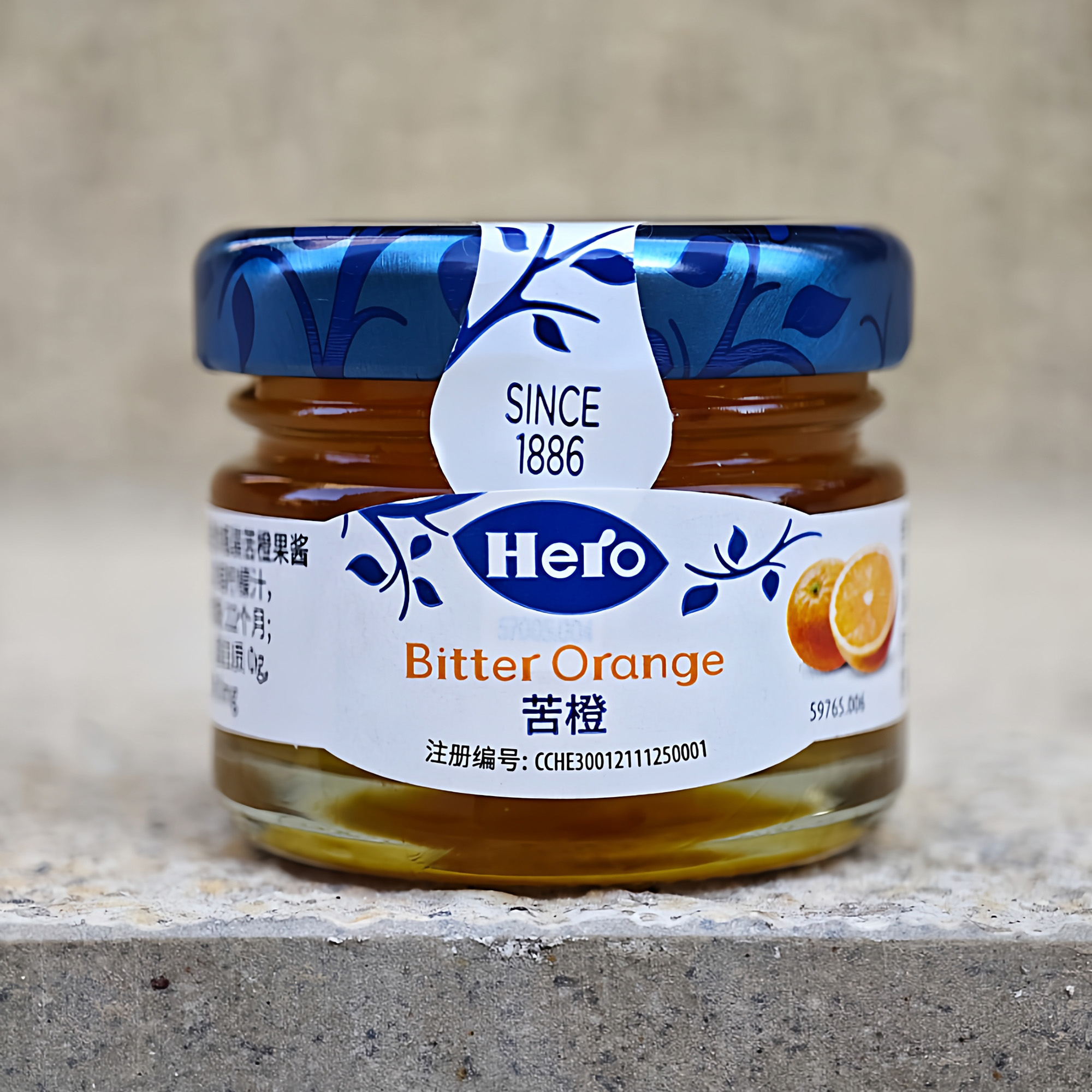 迷你瓶装苦橙果酱橙皮马末兰果酱