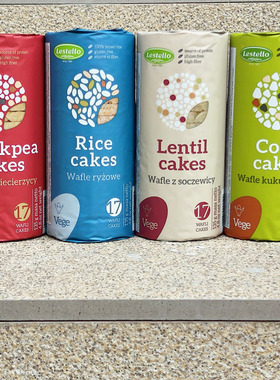 RICE CAKES波兰谷物圆饼糙米饼鹰嘴豆饼玉米饼扁豆饼CORN CAKES