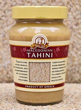 马其顿香滑芝麻酱蔬菜沙拉调味酱拌面火锅蘸料MACEDONIAN TAHINI