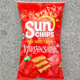 阳光全麦薯片法式洋葱芝士玉米片SUN CHIPS WHOLE GRAIN SNACKS